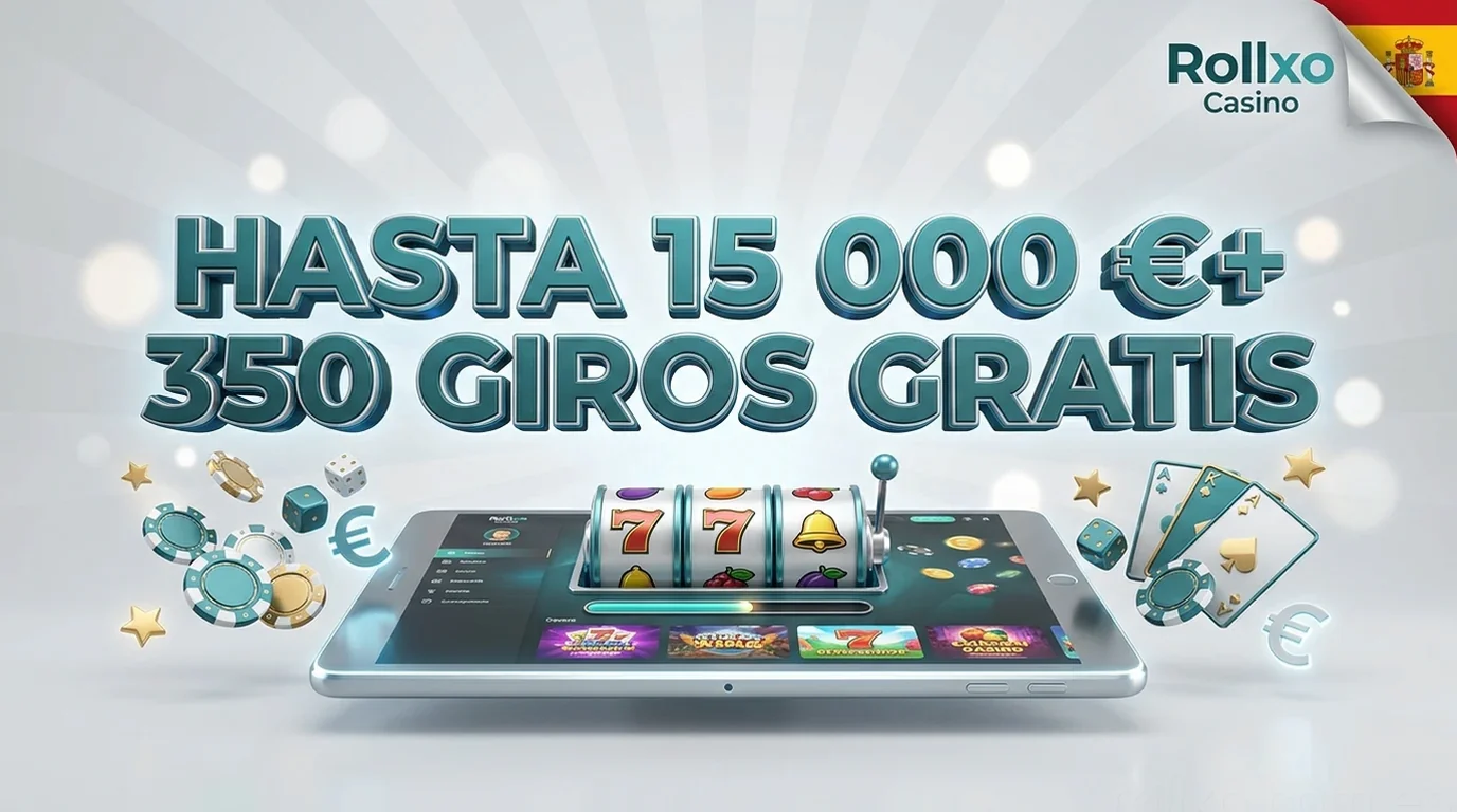 HASTA 15 000 €+ 350 GIROS GRATIS